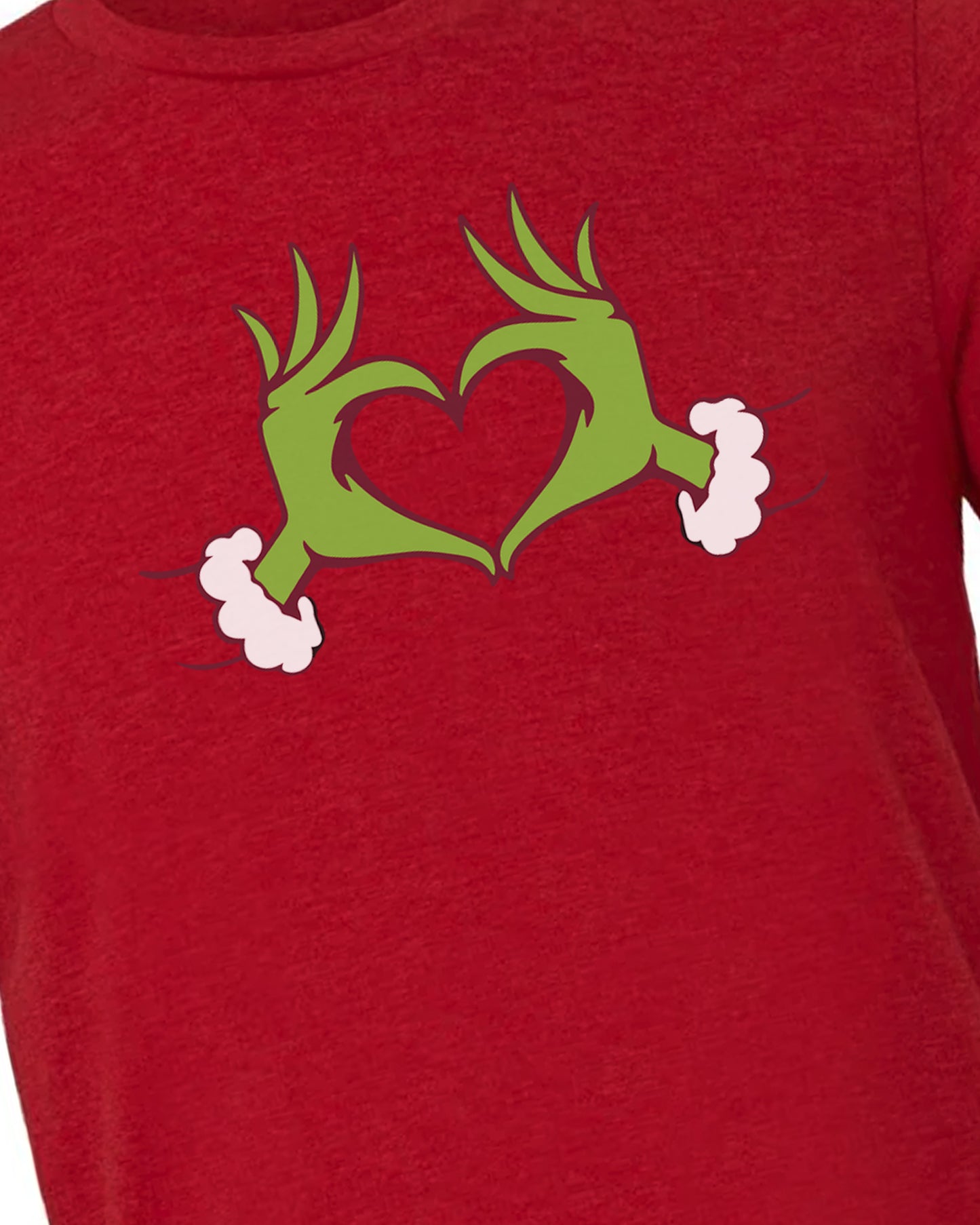 GRINCH HEART HANDS TEE